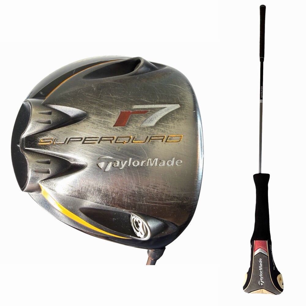 TaylorMade R7 Superquad 9.5° Driver ProLaunch R Flex Platinum Graphite Shaft RH